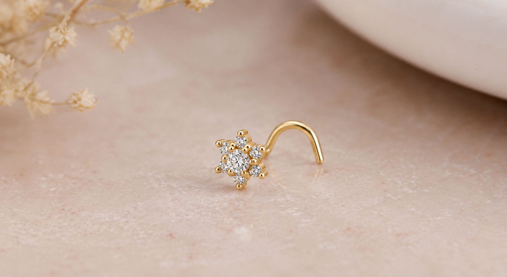 Diamond Nose Pin